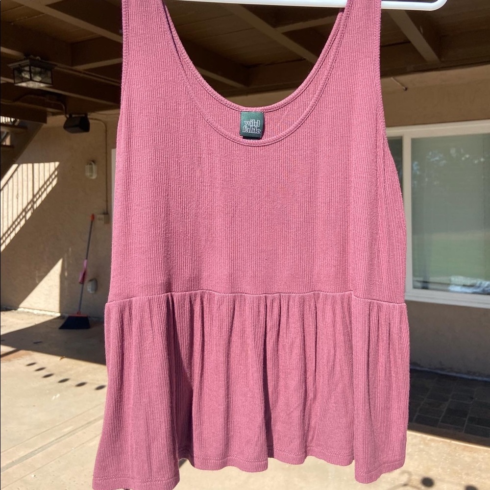 wild fable (target) pink tank top size small
